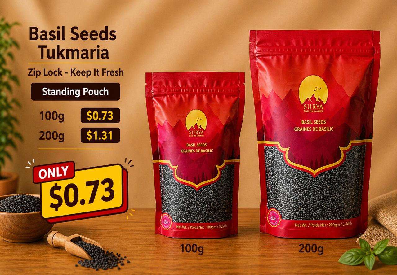 Basil Seeds - Tukmaria - Tukhmalanga