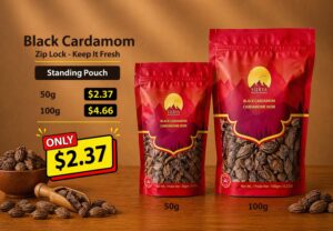 Black Cardamom - Badi Elaichi