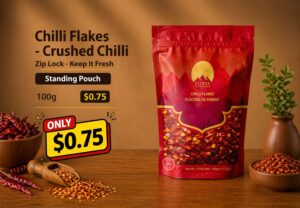 Chilli Flakes - Crushed Chilli
