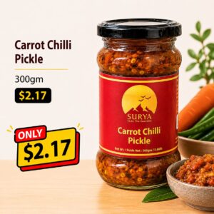 Carrot Chilli Pickle